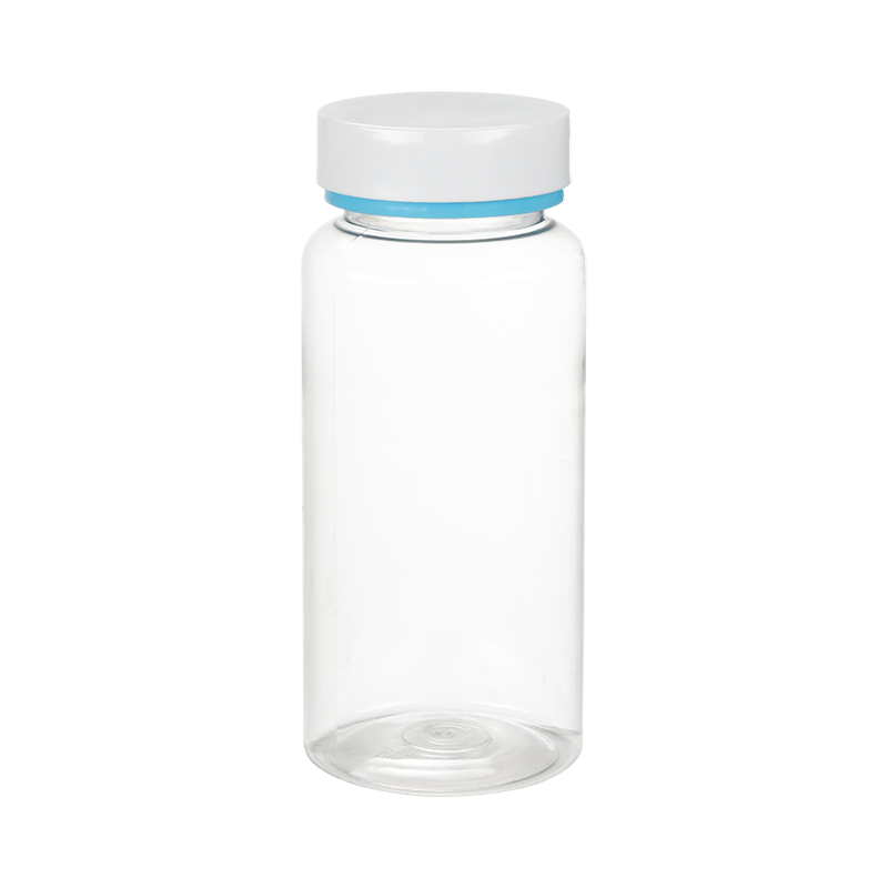 Wysoka okrągła butelka PET o pojemności 300 ml