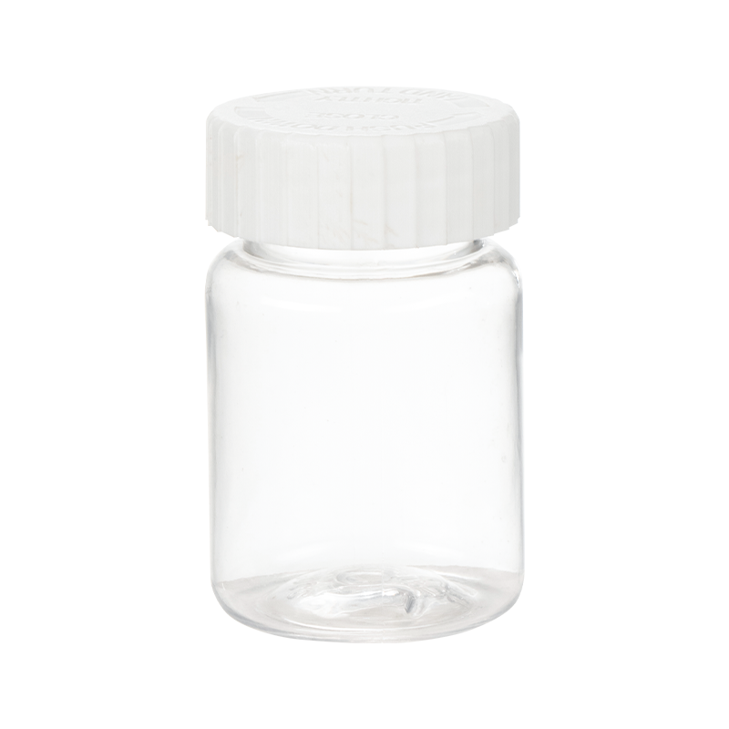 Okrągła butelka PET o pojemności 60 ml