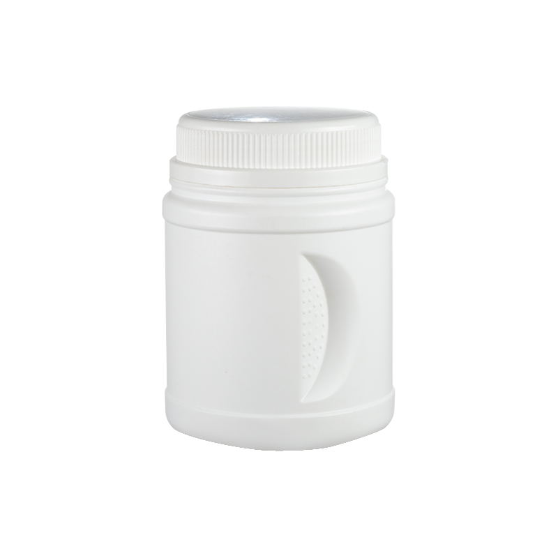 Przenośne okrągłe puszki HDPE o pojemności 1000 ml