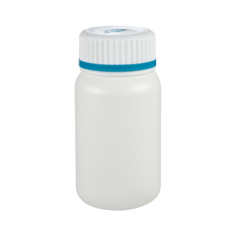 Okrągła butelka w kształcie liścia HDPE o pojemności 200 ml
