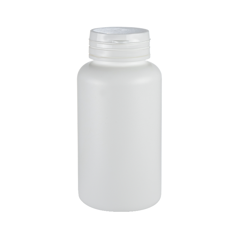 Okrągła butelka HDPE z odrywaną osłoną o średnicy 44 mm
